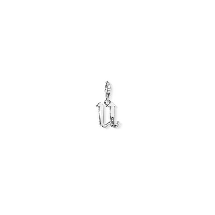 Thomas Sabo Silver Cubic Zirconia U Charm