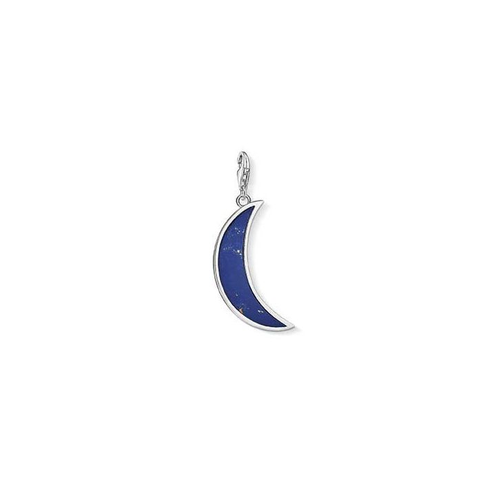 Thomas Sabo Dark Blue Moon Charm Pendant