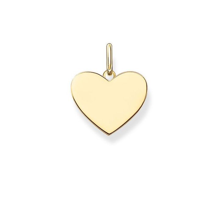 Thomas Sabo Yellow Gold Heart Pendant