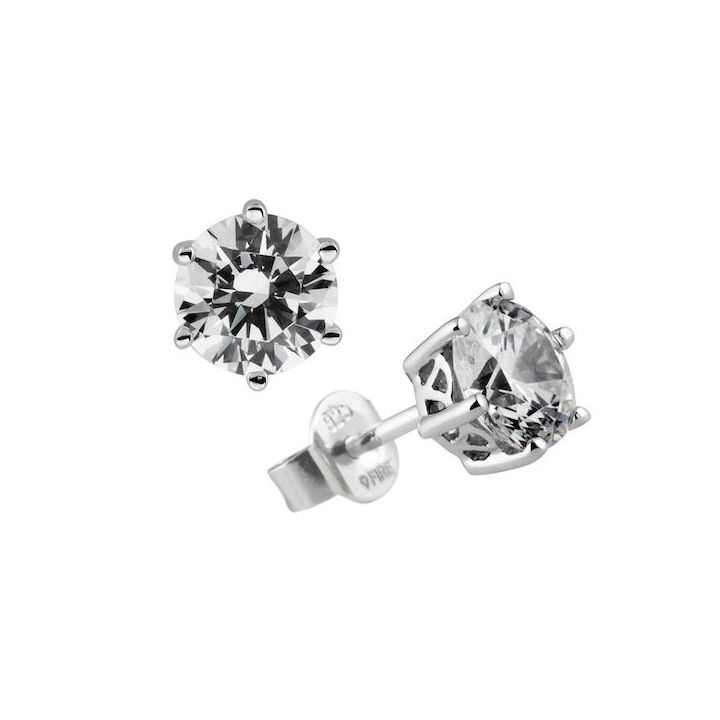 Diamonfire Cubic Zirconia 1.50ct Stud Earrings