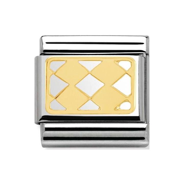 Nomination Elegance Rhombus Plaque Charm