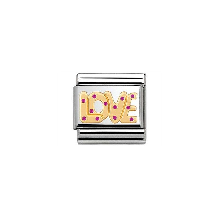 Classic Pink Spot Love Charm