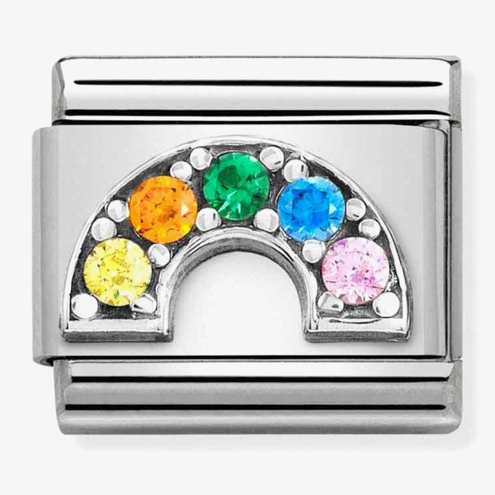 Nomination Composable Classic Rainbow Crystal Charm