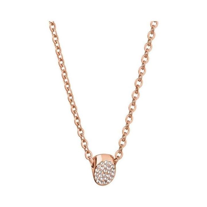 Calvin Klein Rose Gold Plated Brilliant Necklace