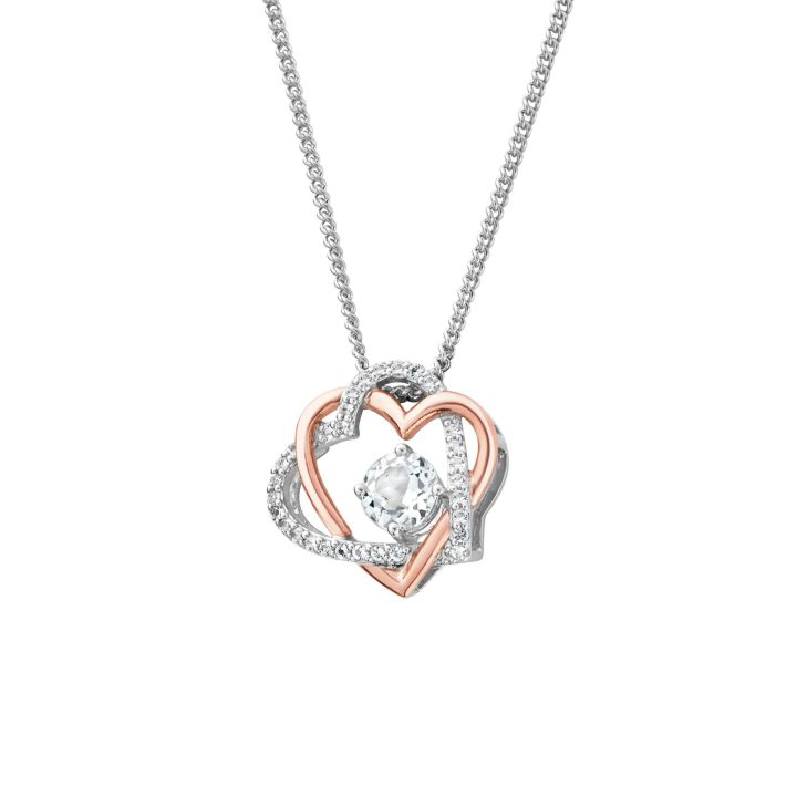 Clogau Silver Always in my Heart Pendant