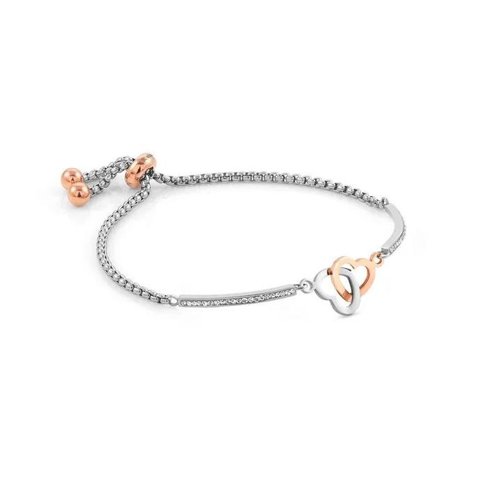 Nomination Milleluci Interlocking Hearts Bracelet