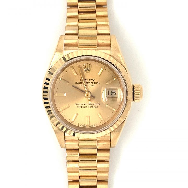 18ct Yellow Gold Rolex Lady Datejust Watch