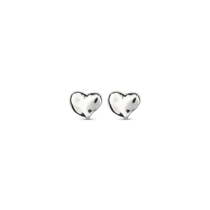 Uno de 50 Heart Stud Earrings