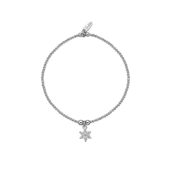 Dollie Sparkle Flower Bracelet