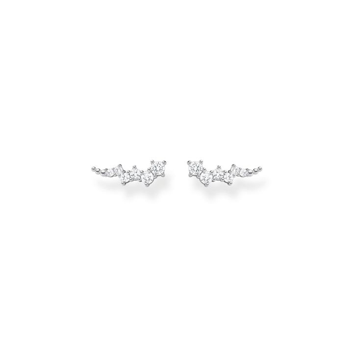 Thomas Sabo Silver Cubic Zirconia Ear Climbers