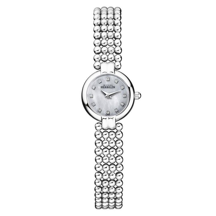 Michel Herbelin Ladies Mini Perles Watch