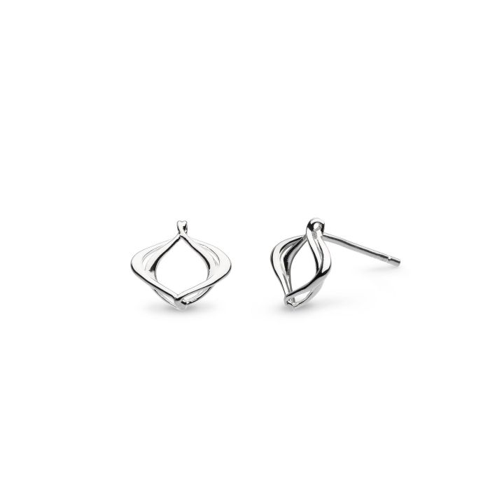 Kit Heath Silver Alicia Stud Earrings