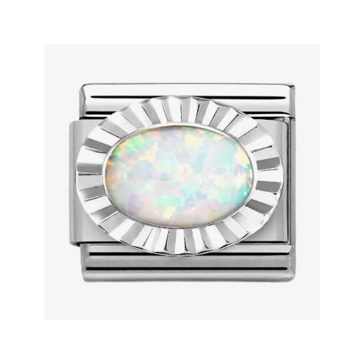 Nomination Opal Charm