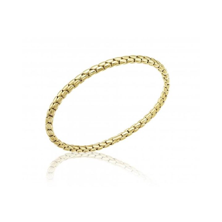 Chimento 18ct Yellow Gold Stretch Spring Bracelet