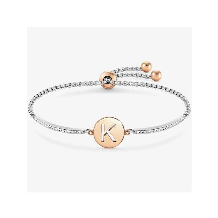 Nomination Initial K Bracelet