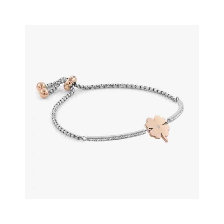 Nomination Milleluci Rose Four Leaf Clover Bracelet