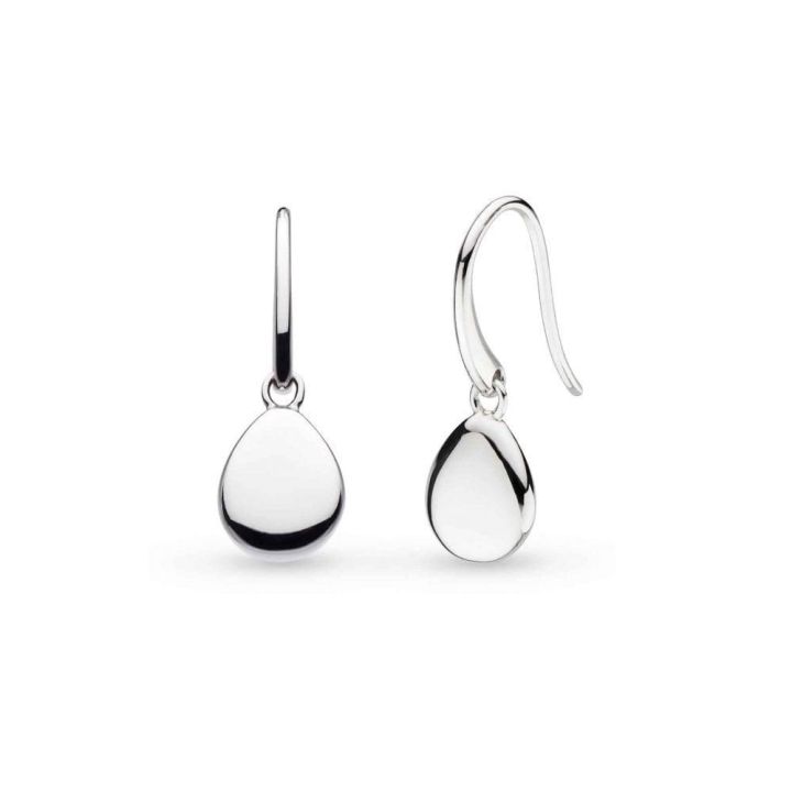 Kit Heath Coast Pebble Droplet Drop Earrings
