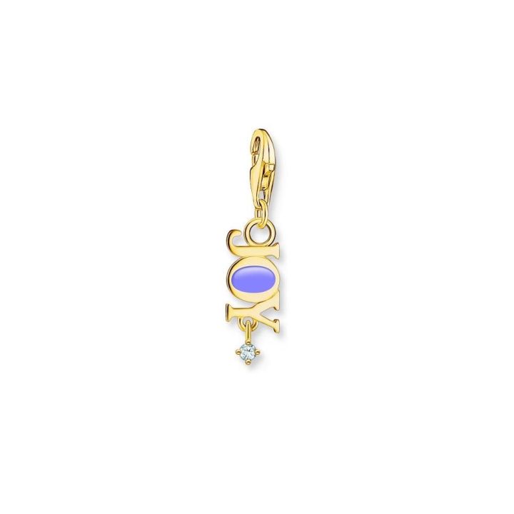 Thomas Sabo Violet Enamel Joy Charm