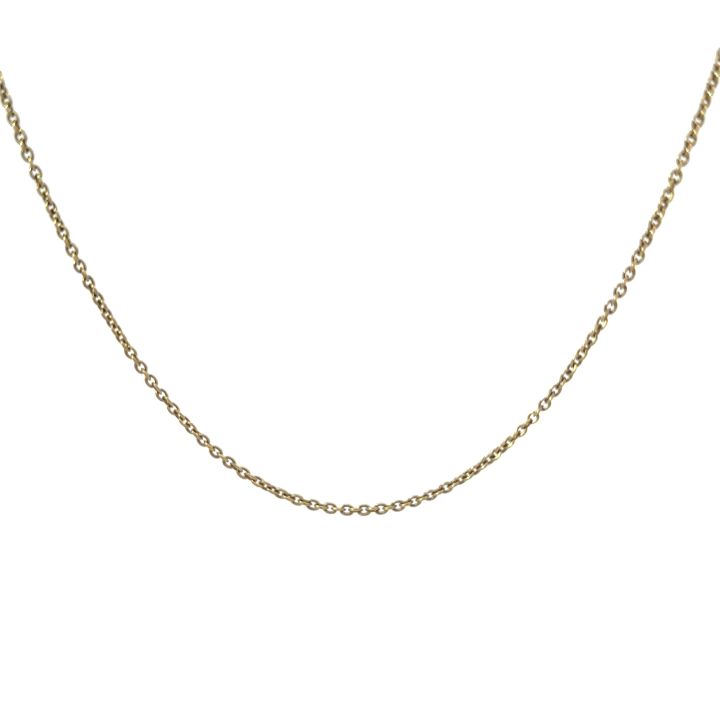 Pre Owned 9ct Yellow Gold 51cm Trace Chain