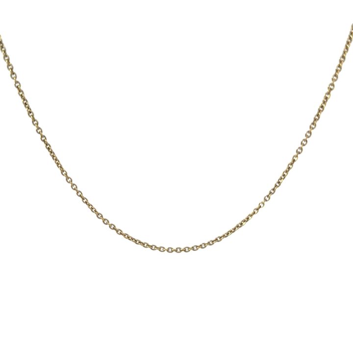 Pre Owned 9ct Yellow Gold 51cm Trace Chain