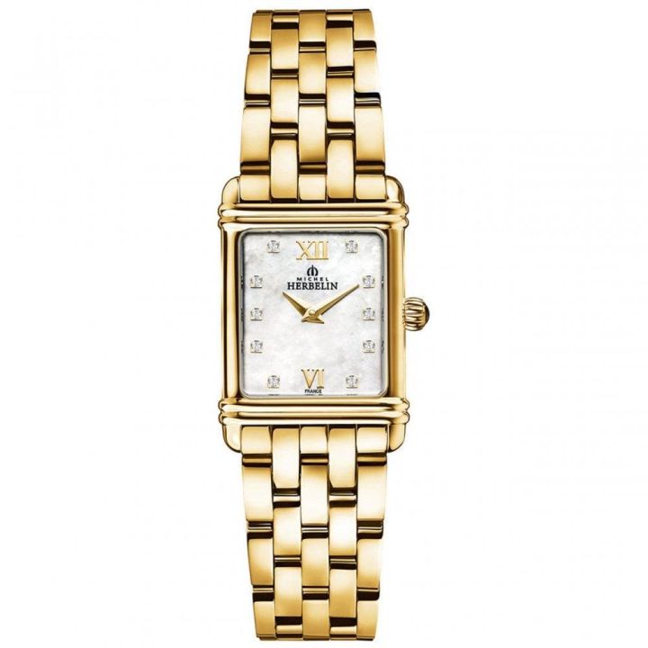 Herbelin Ladies Art Deco Stone Set Watch