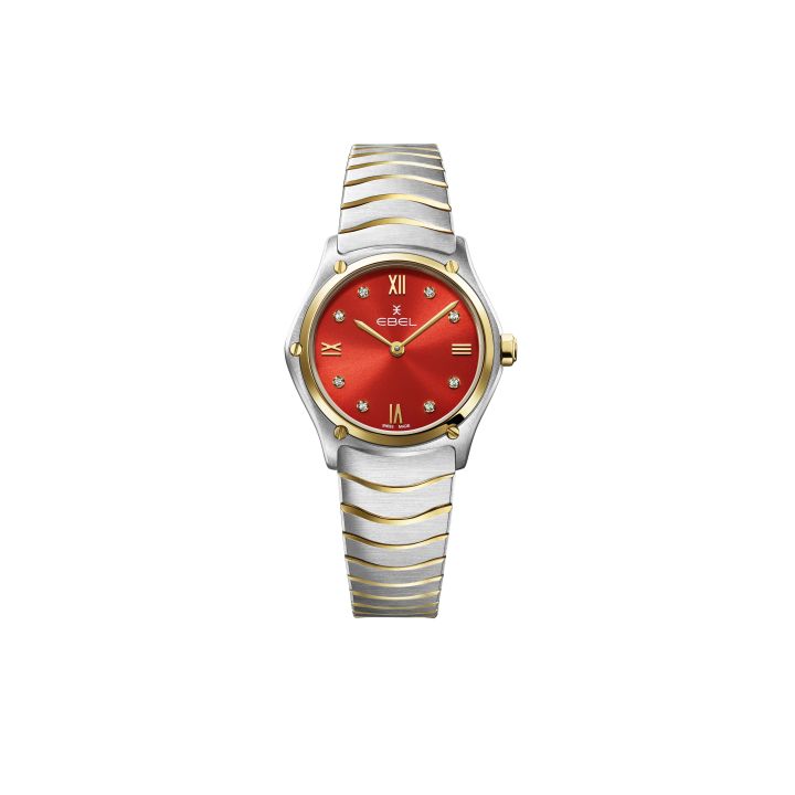 Ladies Ebel Red Sport Classic