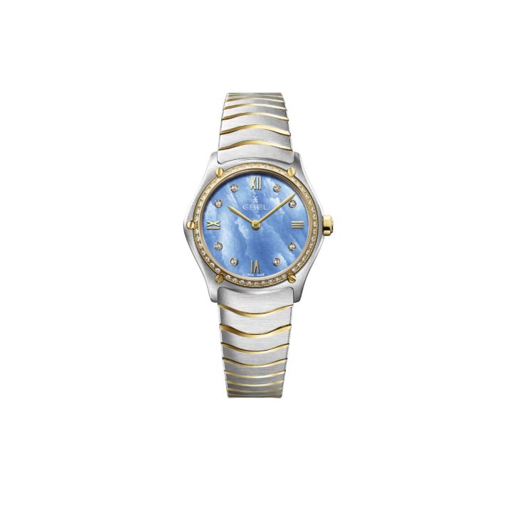 Ladies Ebel Blue Dial Sport Classic Watch