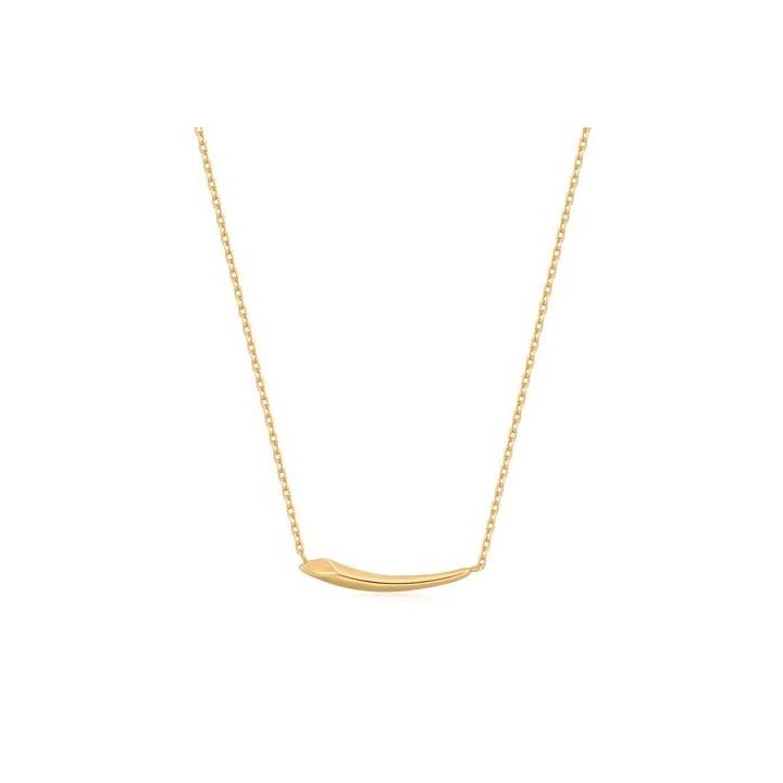 Ania Haie Gold Plated Arrow Necklace