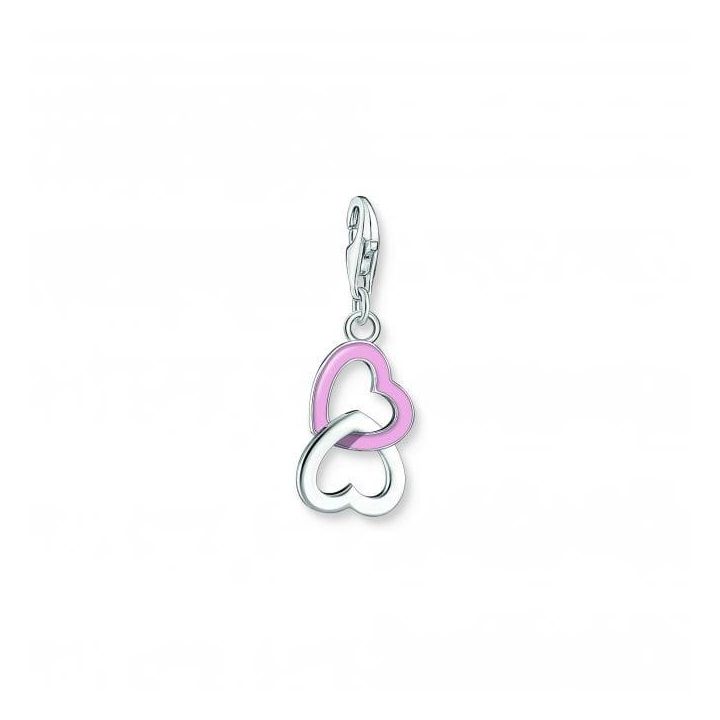 Thomas Sabo Pink Intertwined Hearts