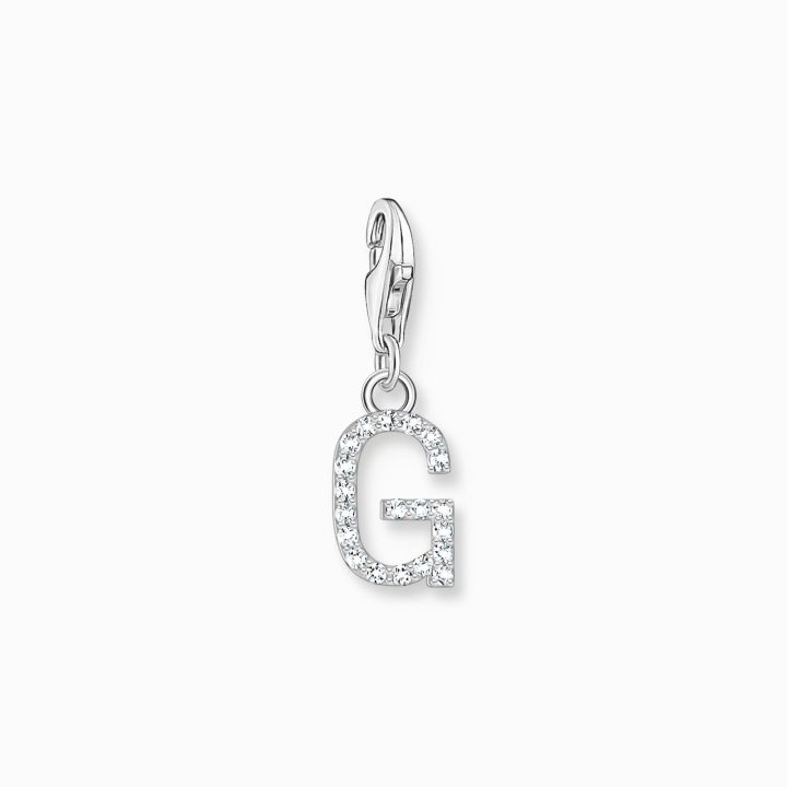 Thomas Sabo Silver Initial G Charm