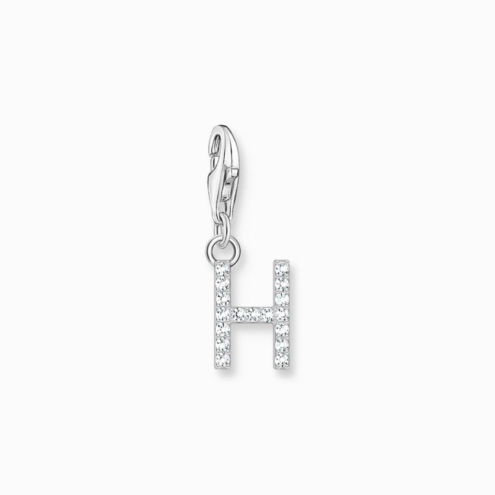 Thomas Sabo Silver Initial H Charm