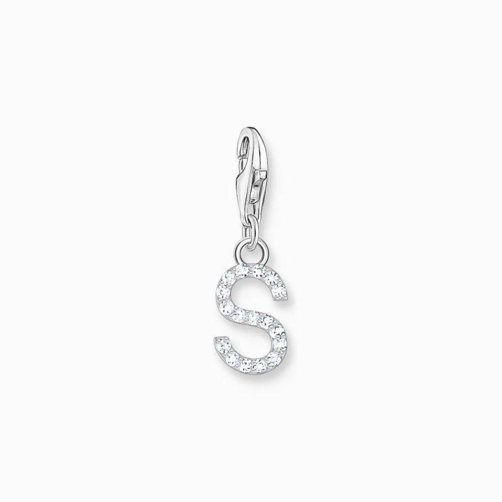 Thomas Sabo Silver Initial S Charm