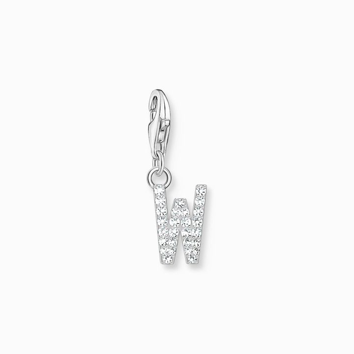 Thomas Sabo Silver W Charm