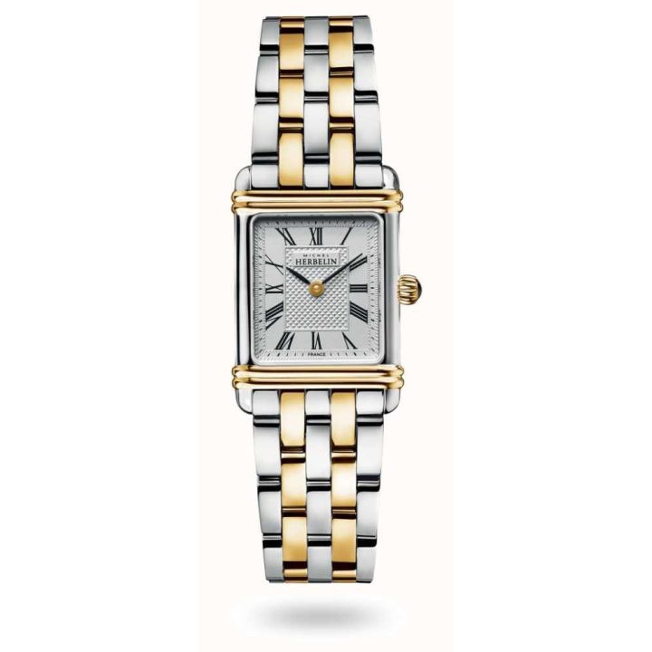 Herbelin Ladies Art Deco Two Tone Watch