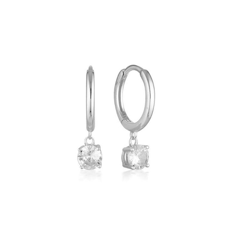 Georgini Silver Bria Hoop Earrings