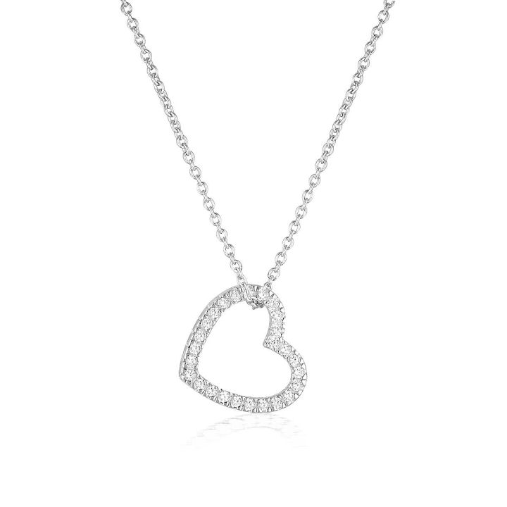 Georgini Silver Hera Heart Pendant