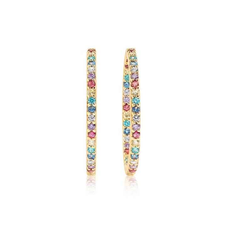 Sif Jakobs Multicoloured Zirconia Bovalino Earrings