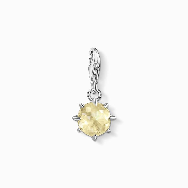 Thomas Sabo November Lemon Quartz Charm