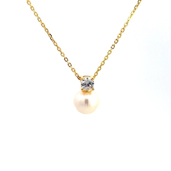 Georgini Gold Plated Noosa Pearl Pendant