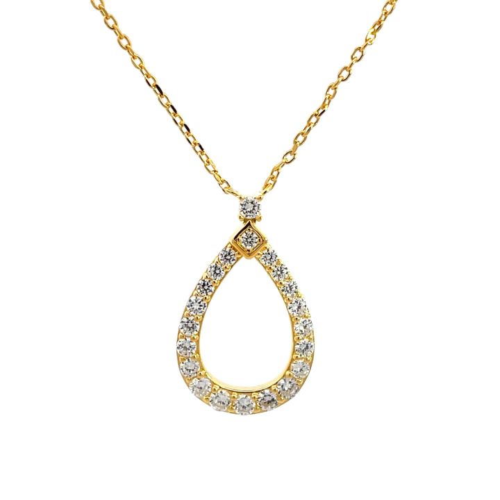 Georgini Gold Plated Freya Pendant