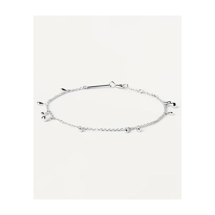 PDPAOLA Silver Teardrop Bracelet