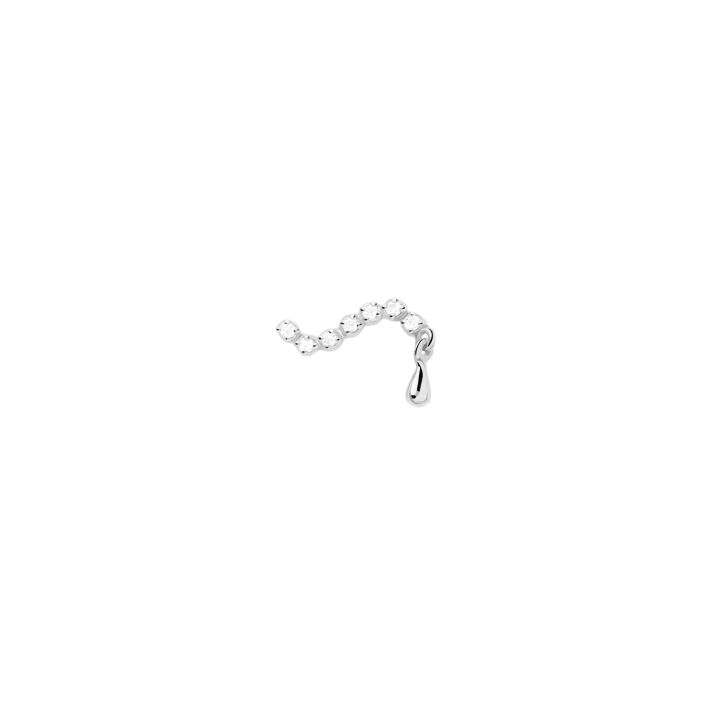 PDPAOLA Silver Swim Single Stud Earring