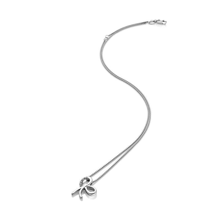 Hot Diamonds Silver Ribbon Pendant