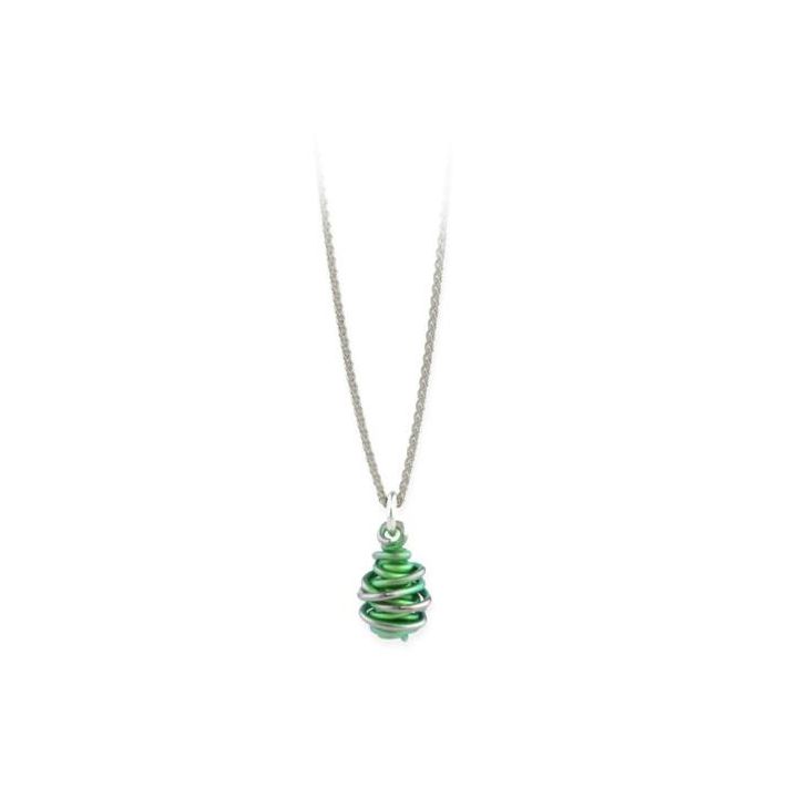 Ti2 Titanium Green Chaos Drop Pendant