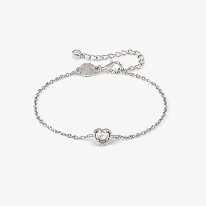 Nomination Silver Cosmic Love Heart Bracelet