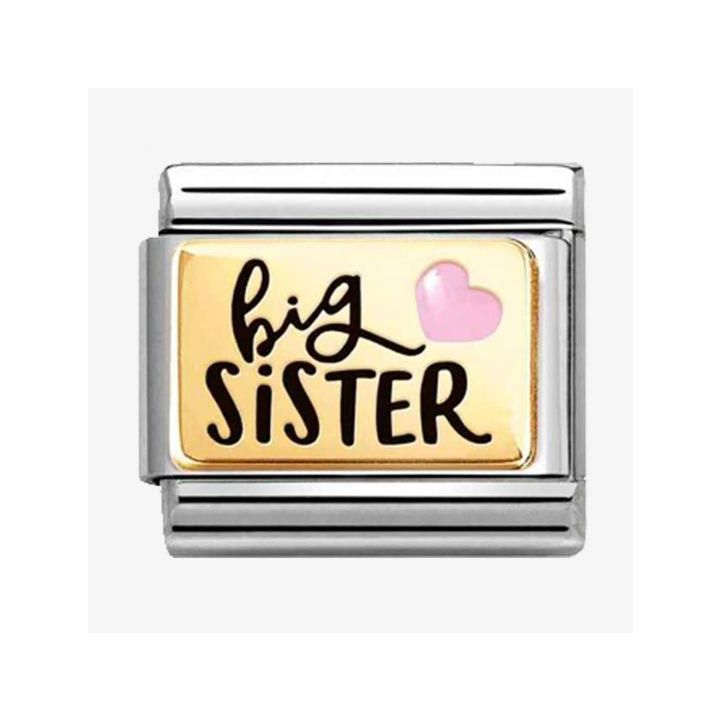 Nomination Gold Big Sister Charm