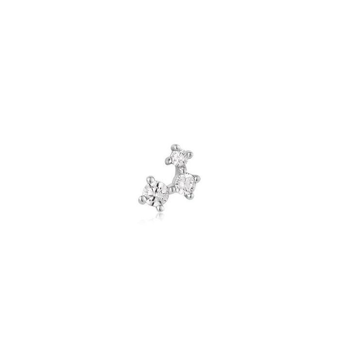 Ania Haie Silver Glaxy Sparkle Single Barbell Earring