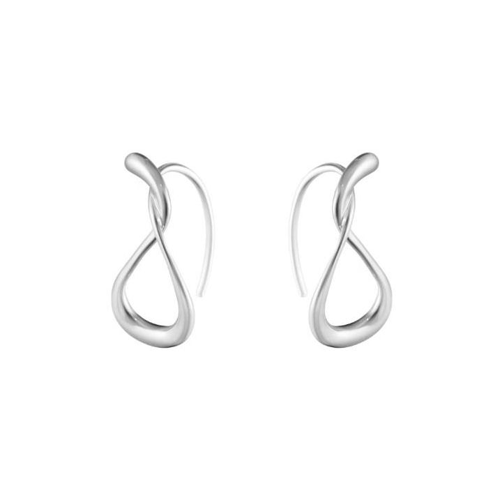 Georg Jensen Silver Mercy Hoop Earrings