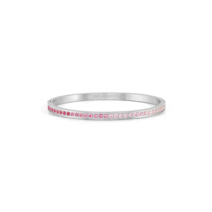 Nomination Pretty Pink Cubic Zirconia Bangle