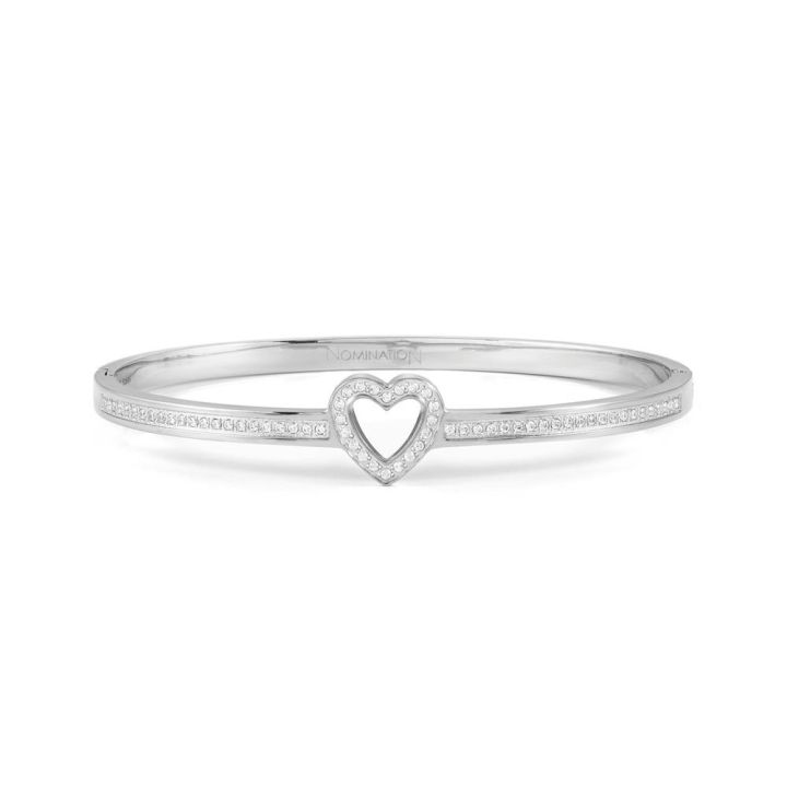 Nomination Pretty Heart Bangle Small